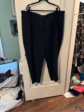 Caslon Black Straight-Leg Dress Pants